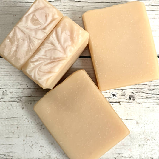 Alpine Snow Goat Milk Soap (Uncolored & Unscented)