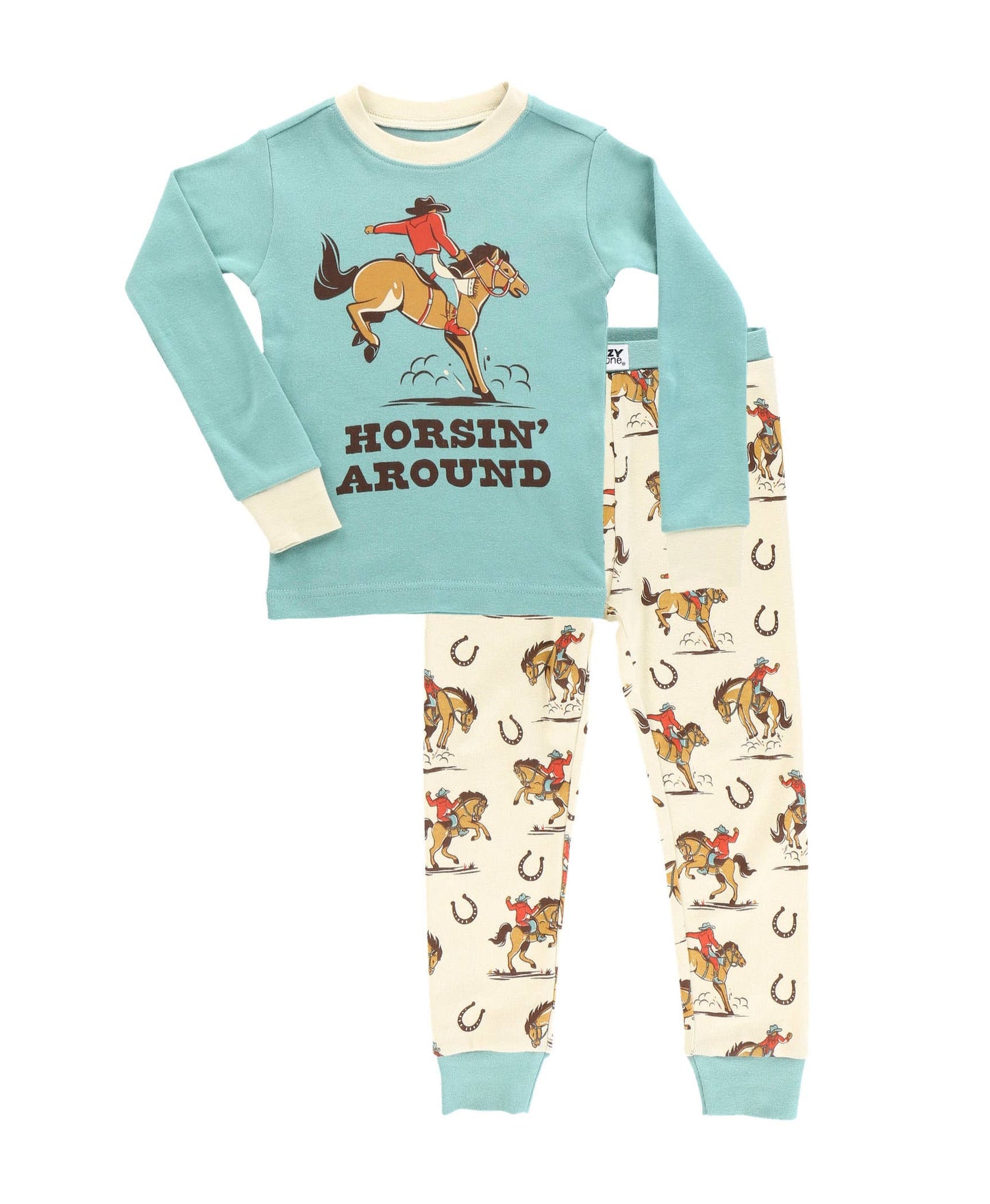 Rodeo Kid's Long Sleeve Pajama Set
