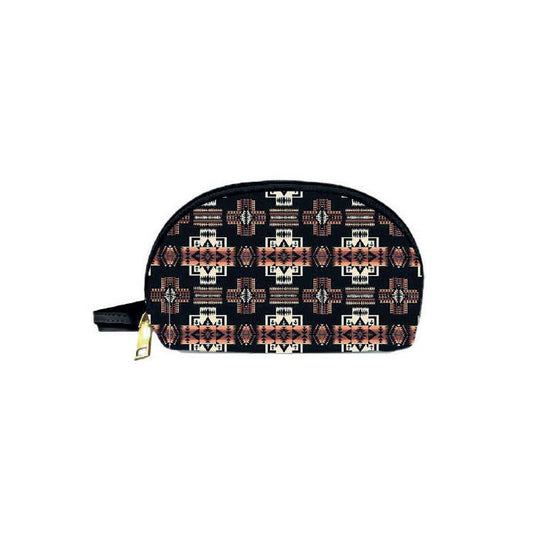 Full PU Leather Black/Brown Coin Purse