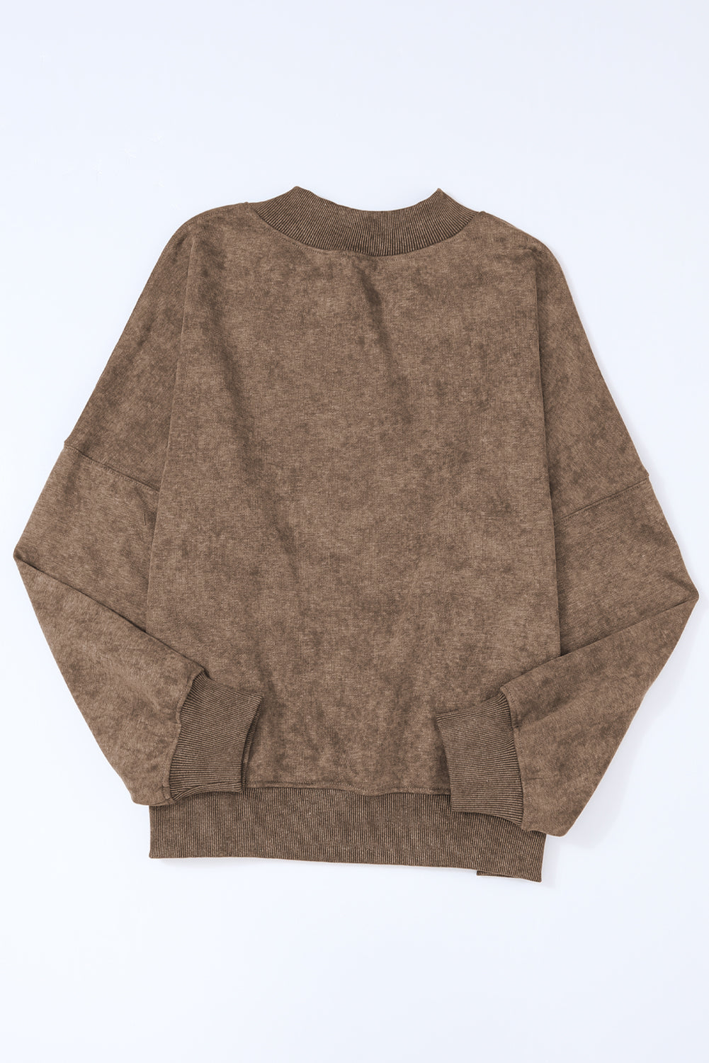 Mineral Wash Drop Shoulder Crewneck Sweatshirt
