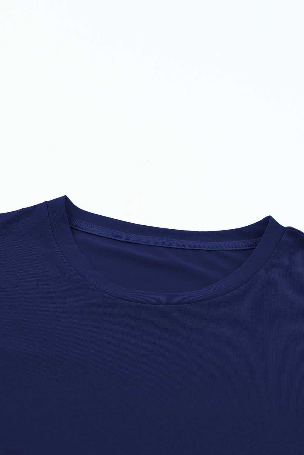 Plain Crew Neck Tee