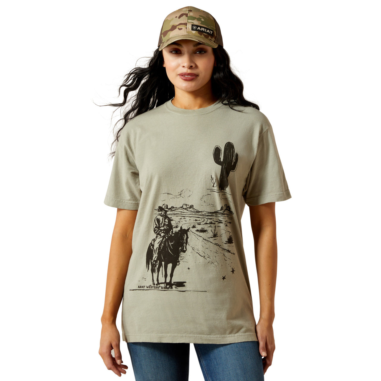 Ariat Women's Sketchy Cowboy T-Shirt
