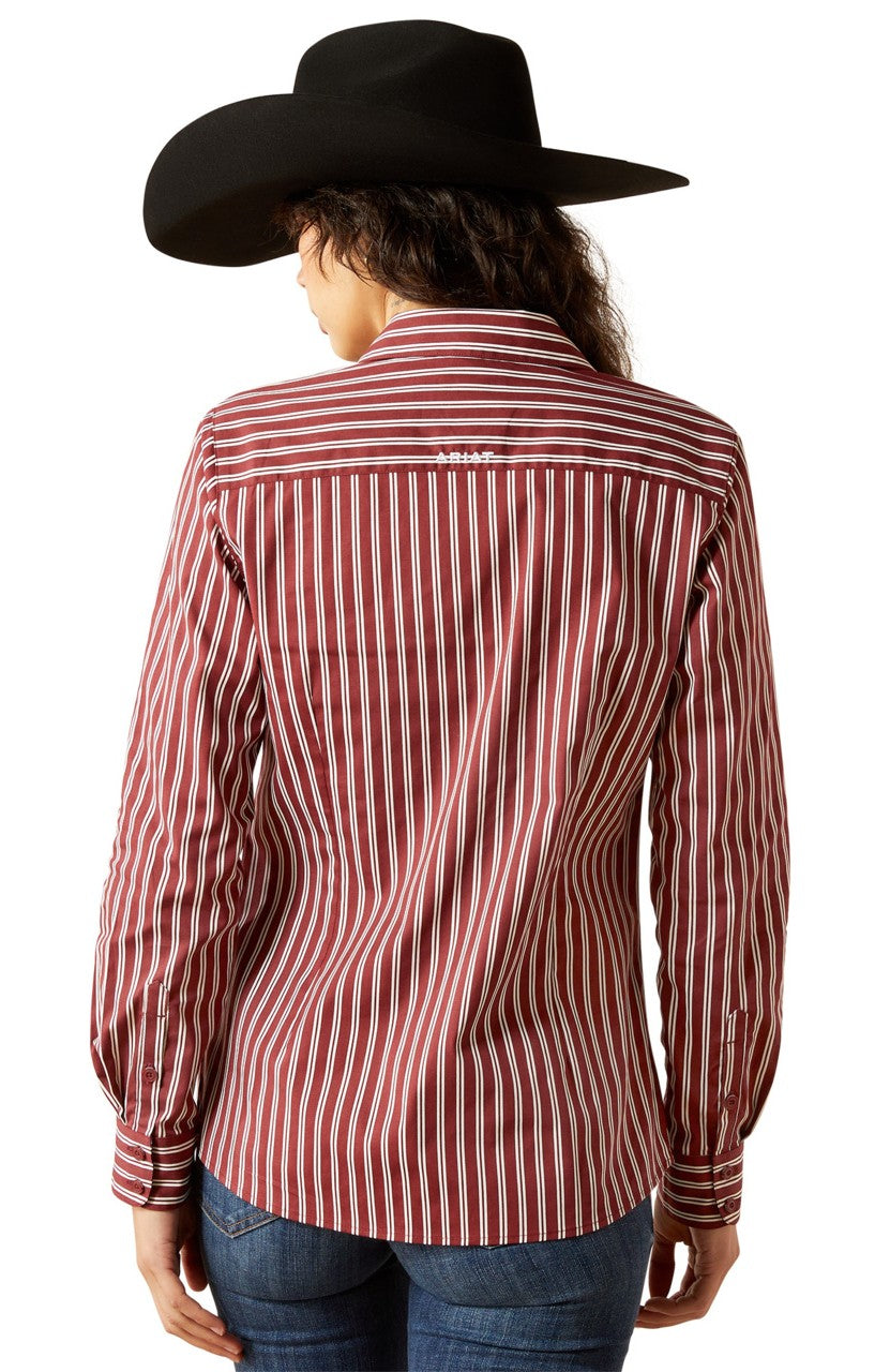Ariat Women's Cabernet Stripe Kirby Shirt