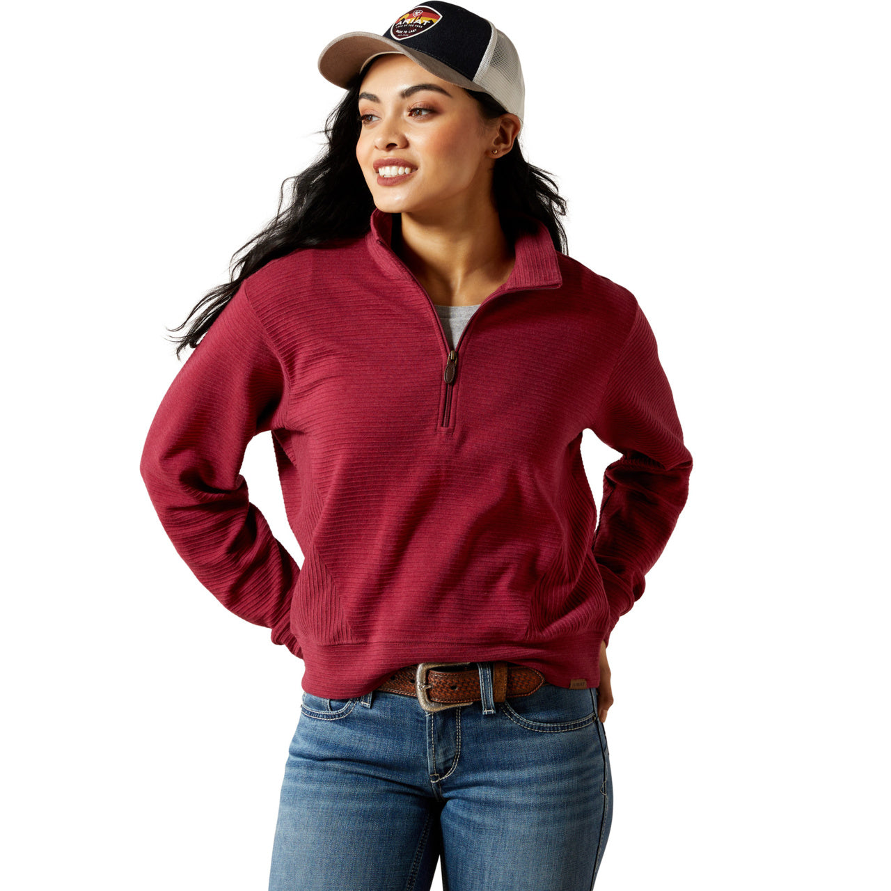 Ariat Women's Cabernet High Noon 1/2 Zip Pullover