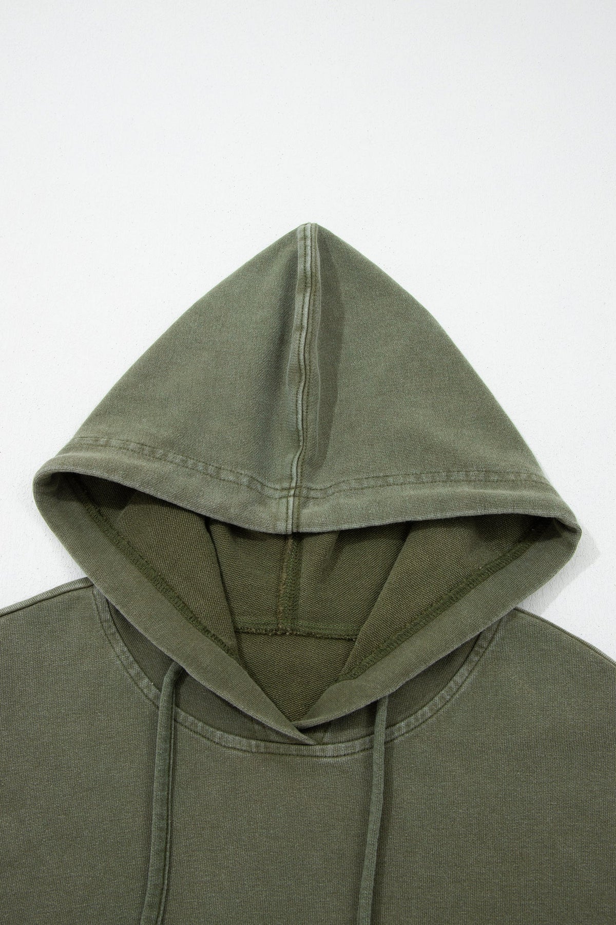 Plaid Patchwork Pocketed Drawstring Hoodie