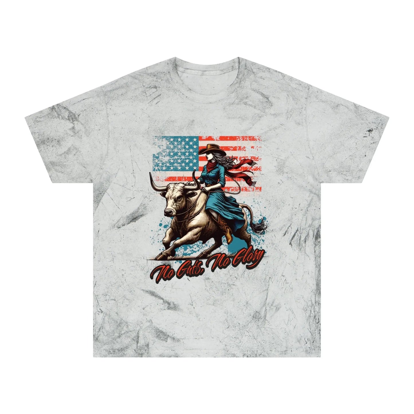 No Guts No Glory Americana Color Blast T-Shirt