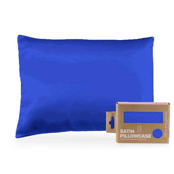 Eco Packaged Satin Pillowcase for Hair & Skin-Queen/Standard