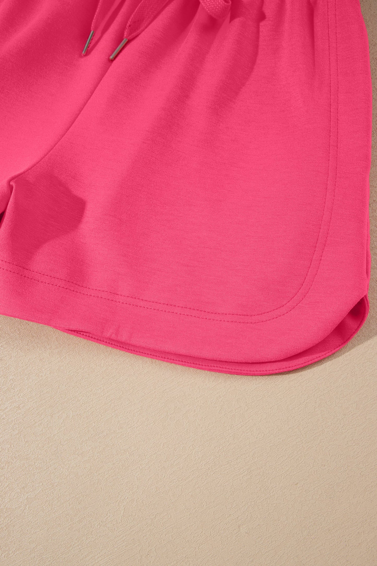 Quarter Zip Sleeveless Top & Drawstring Shorts Set