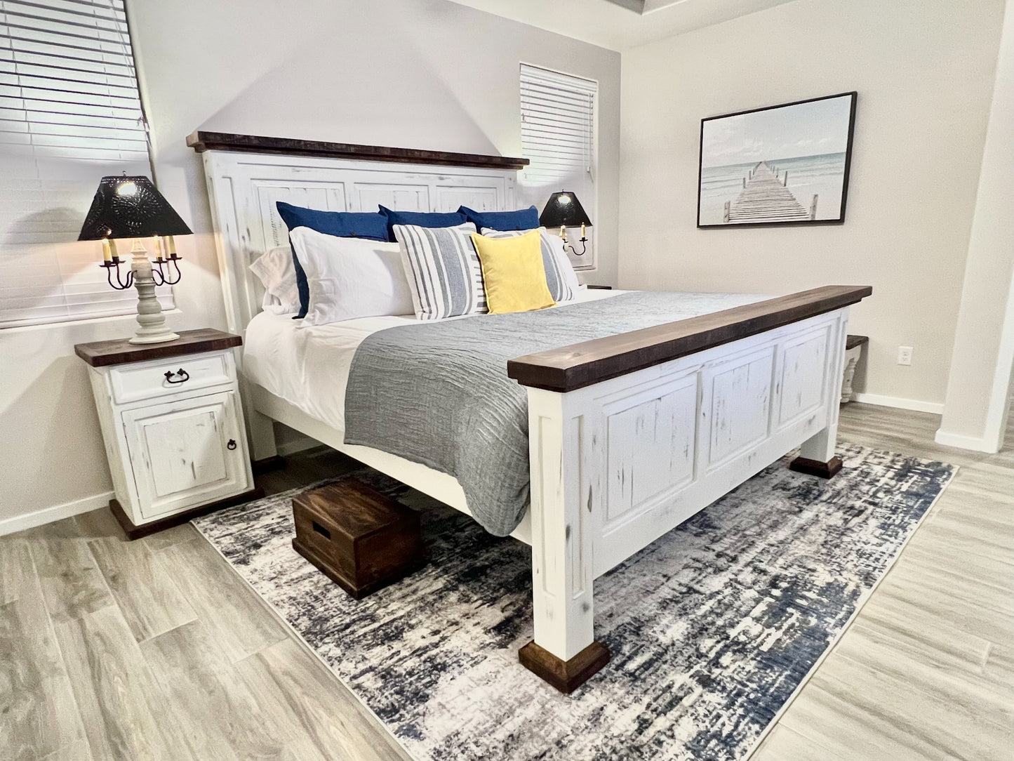 Siesta Rustic Bed Nevada