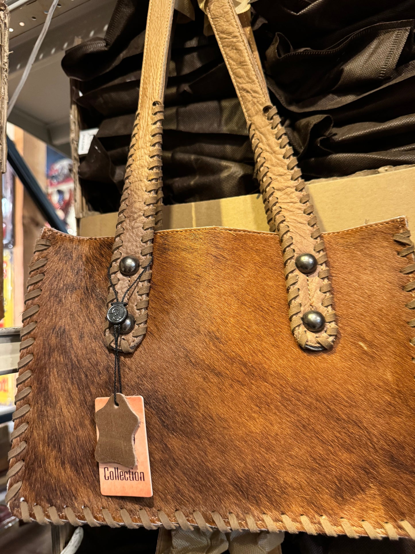 Cowhide Handbag