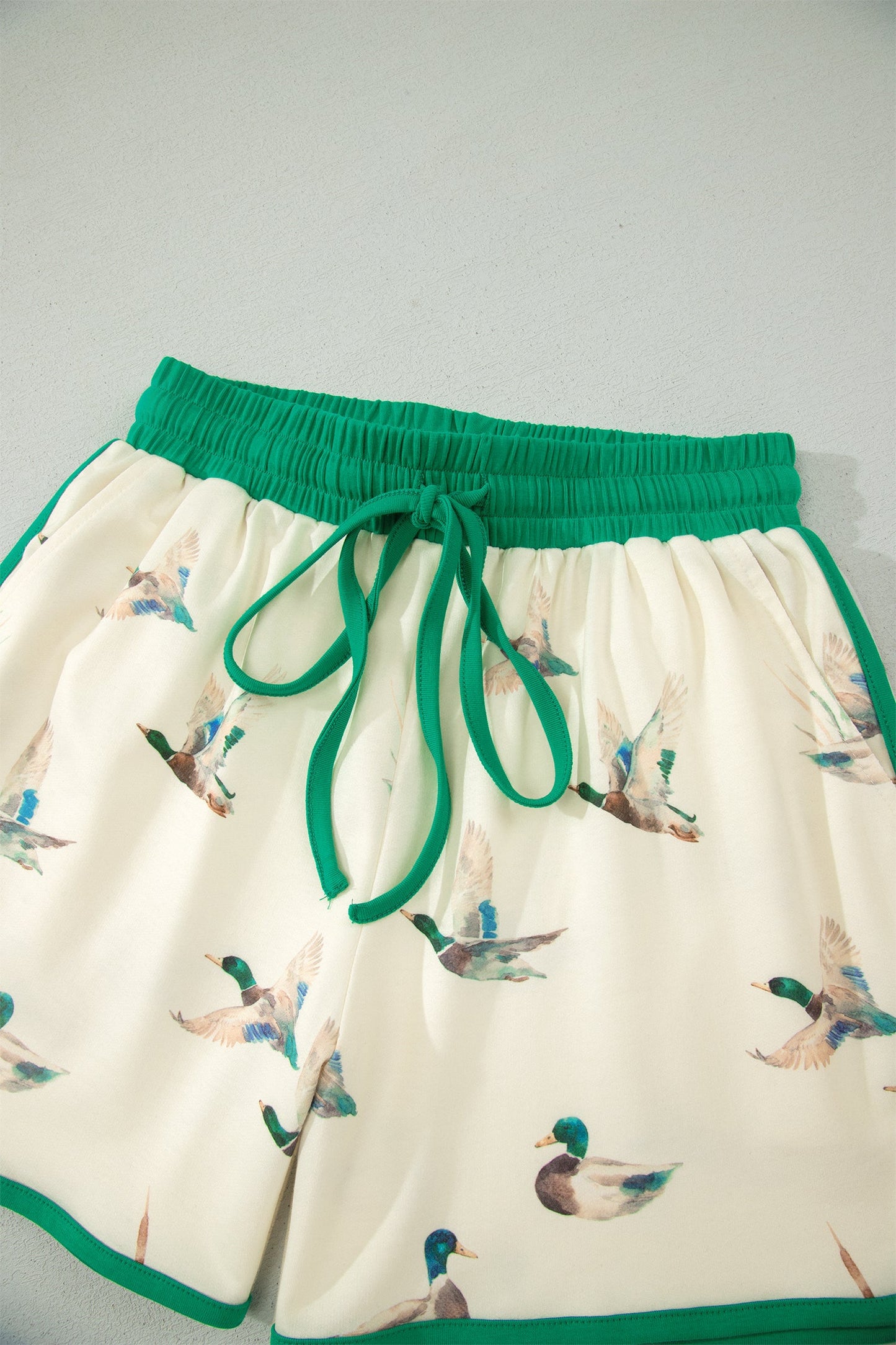 Mallard Colorblock Trim Short Sleeve & Short Set