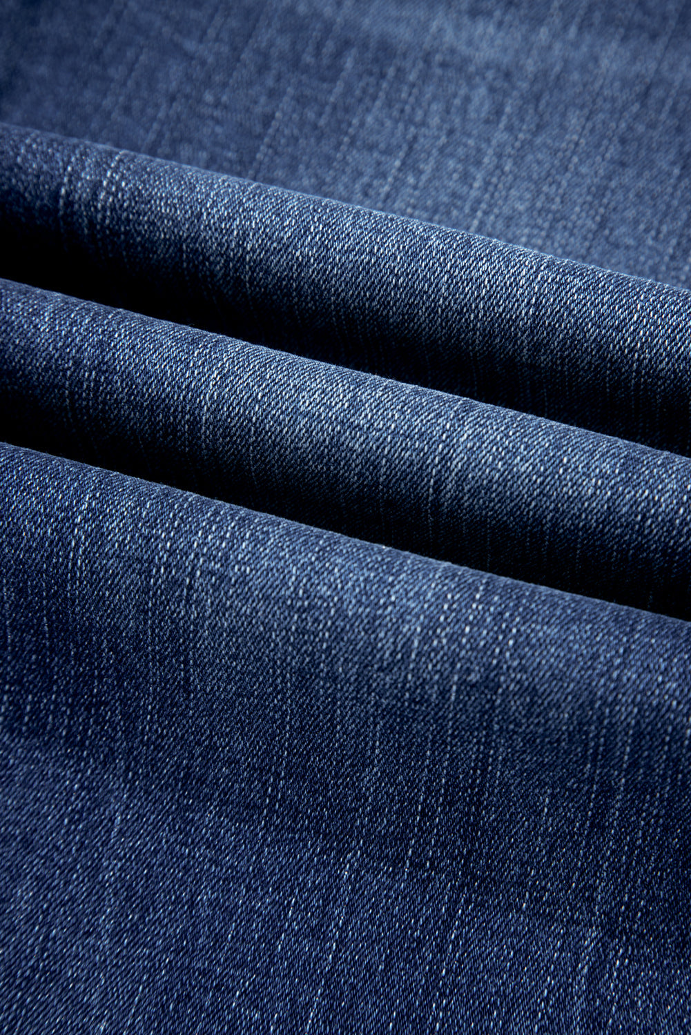 Solid Mineral Wash Raw Hem Flared Jeans