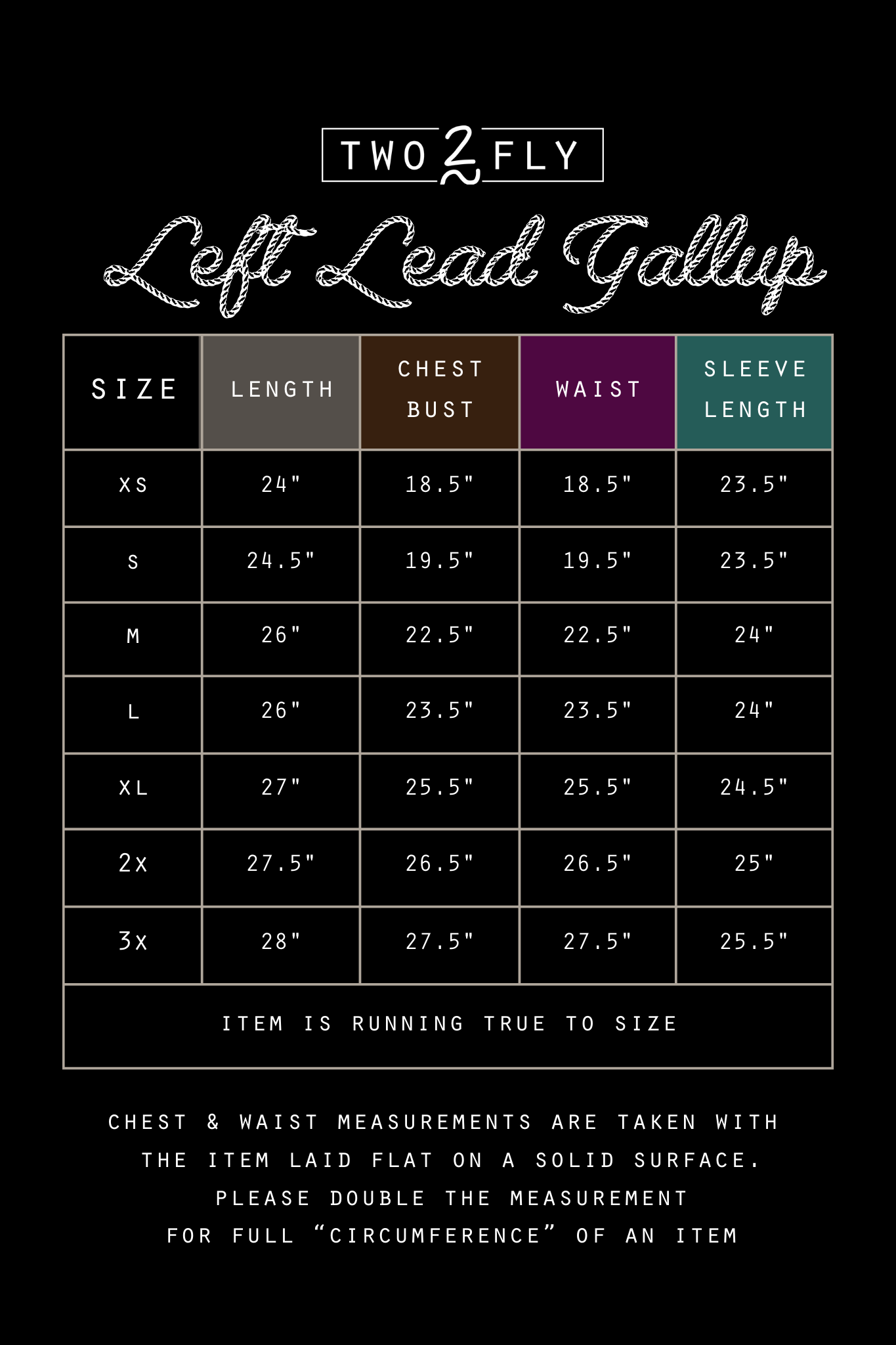 LEFT LEAD GALLUP Jacket