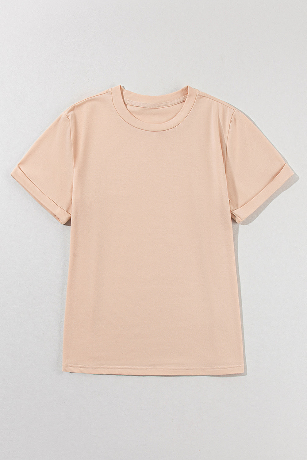 Plain Crew Neck Tee