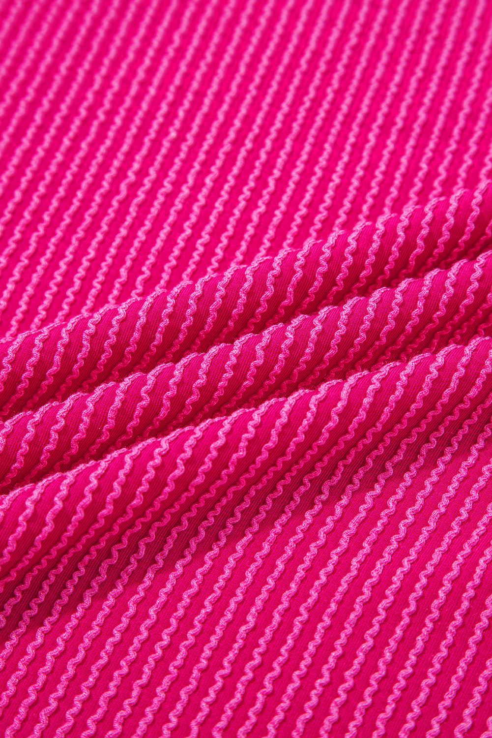 Corded Knit Drop Shoulder Long Sleeve Top