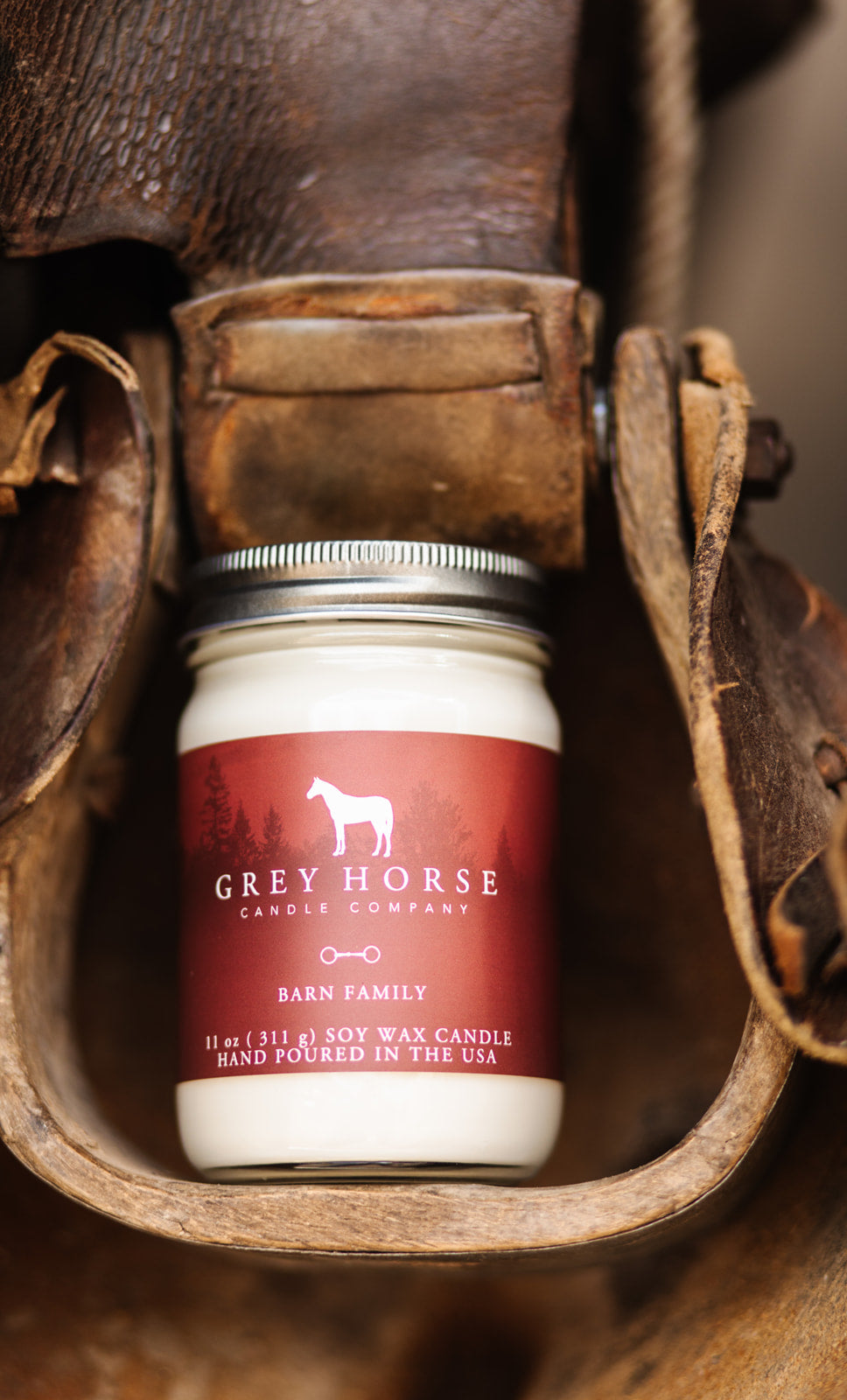 Barn Family by Grey Horse Candle Co