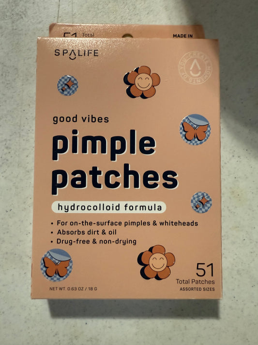 Spa Life Good vibes pimple patches 51 patches in a pack