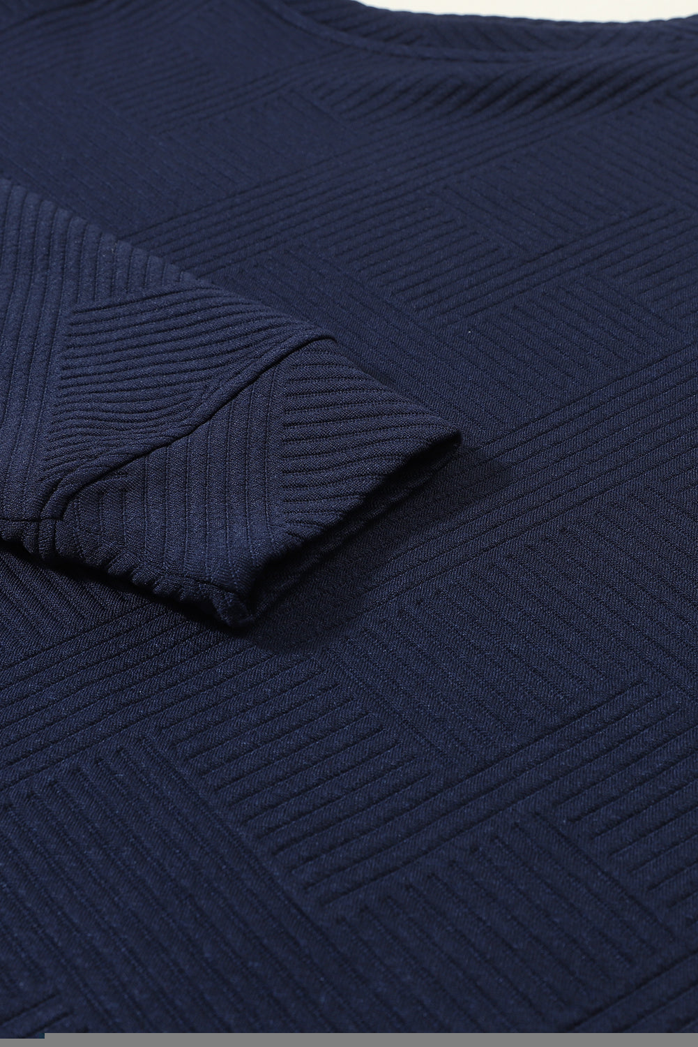 Textured Top and Pants Set