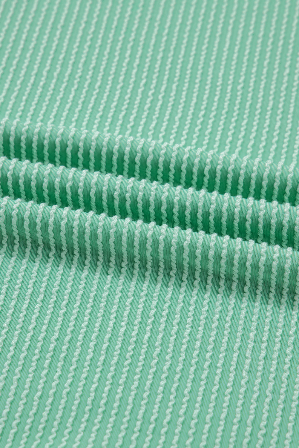 Stripe Corded Knit Patchwork Long Sleeve Top