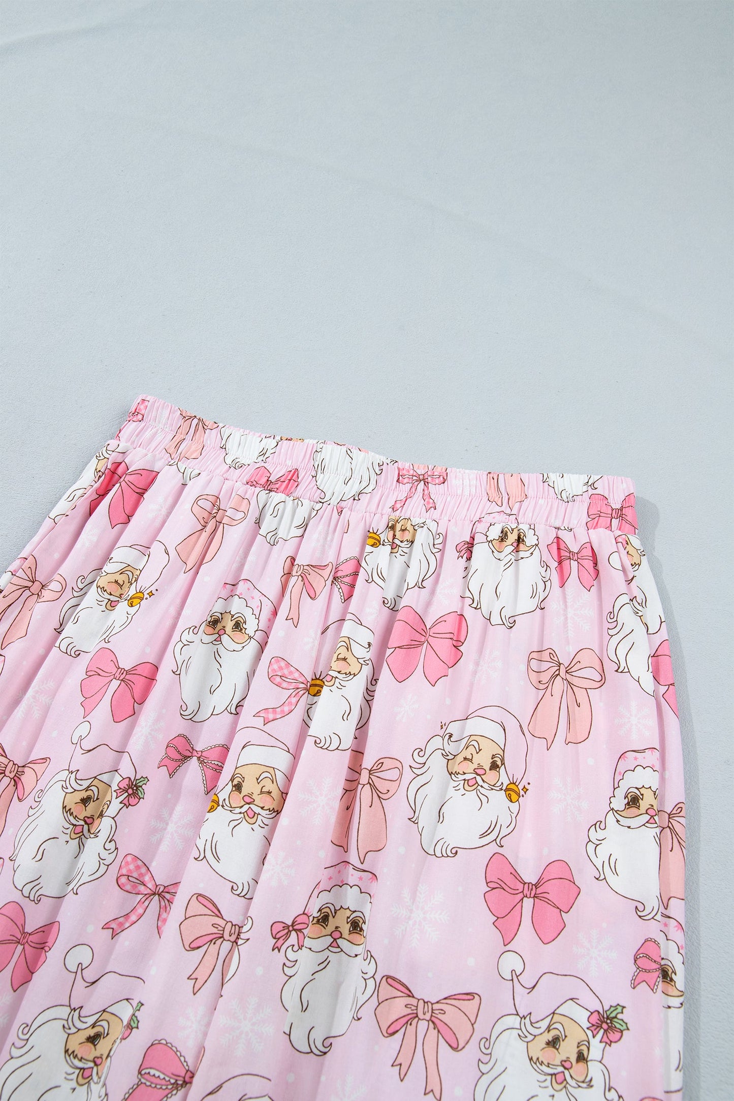 Christmas Santa Long Sleeve Top & Pants Pajama Set