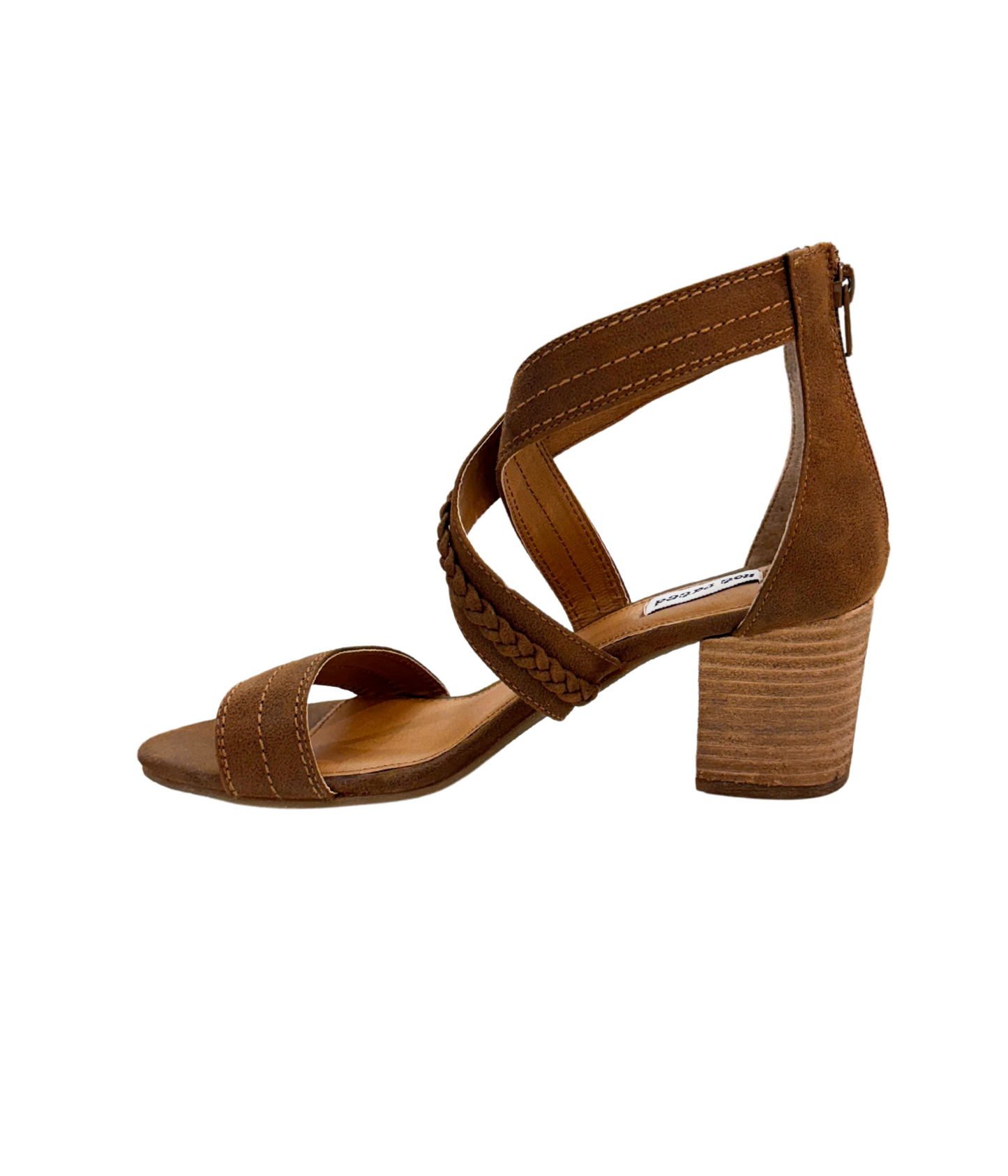 Qila Heeled Sandal in Tan