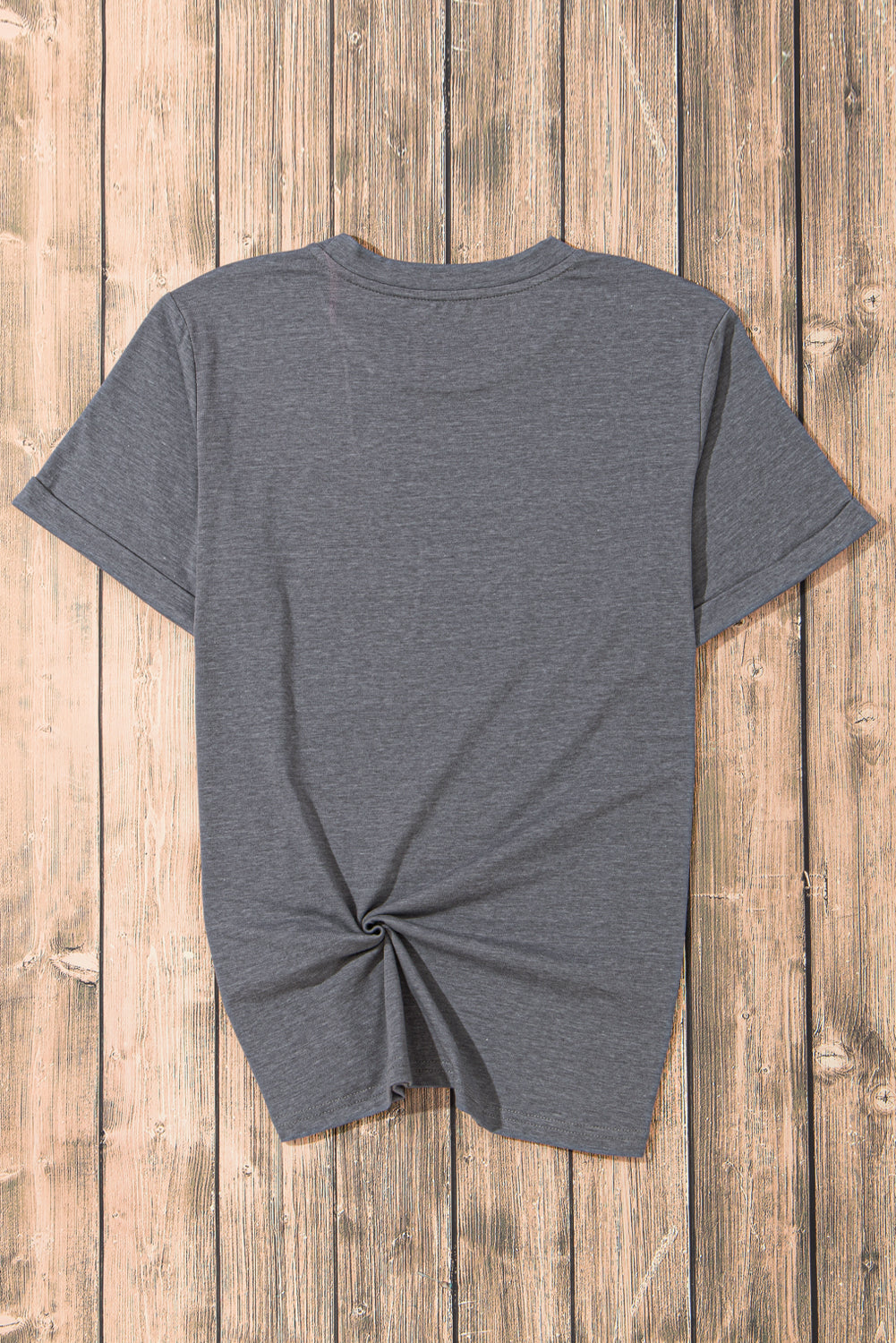 Plain Crew Neck Tee