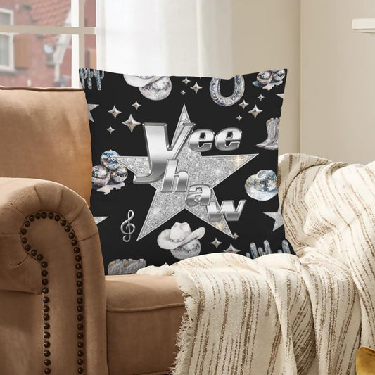 Baha Ranch YEEHAW Velvety Soft Pillow Case Made in America