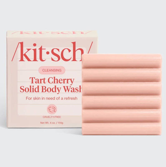 Cleansing Tart Cherry Solid Body Wash by Kitsch