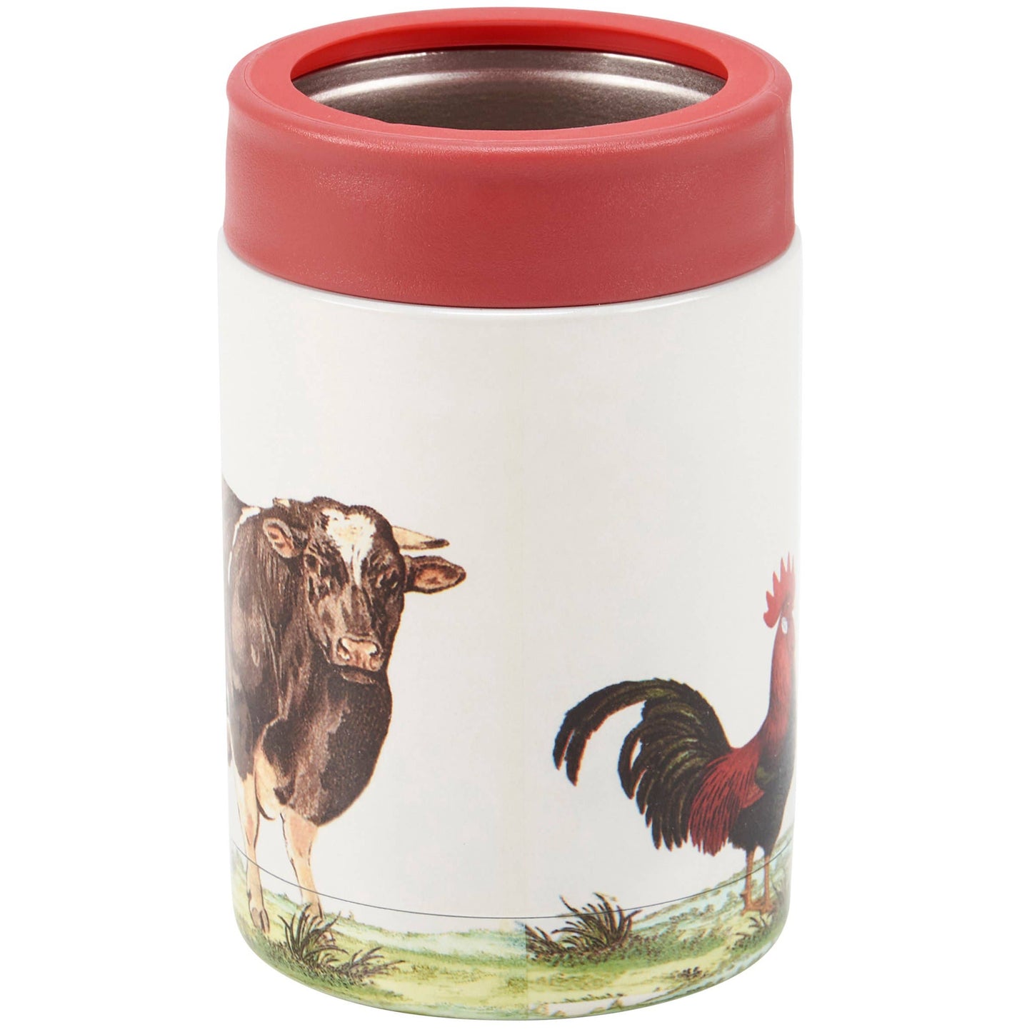 Cow Walk Into A Bar Can Cooler