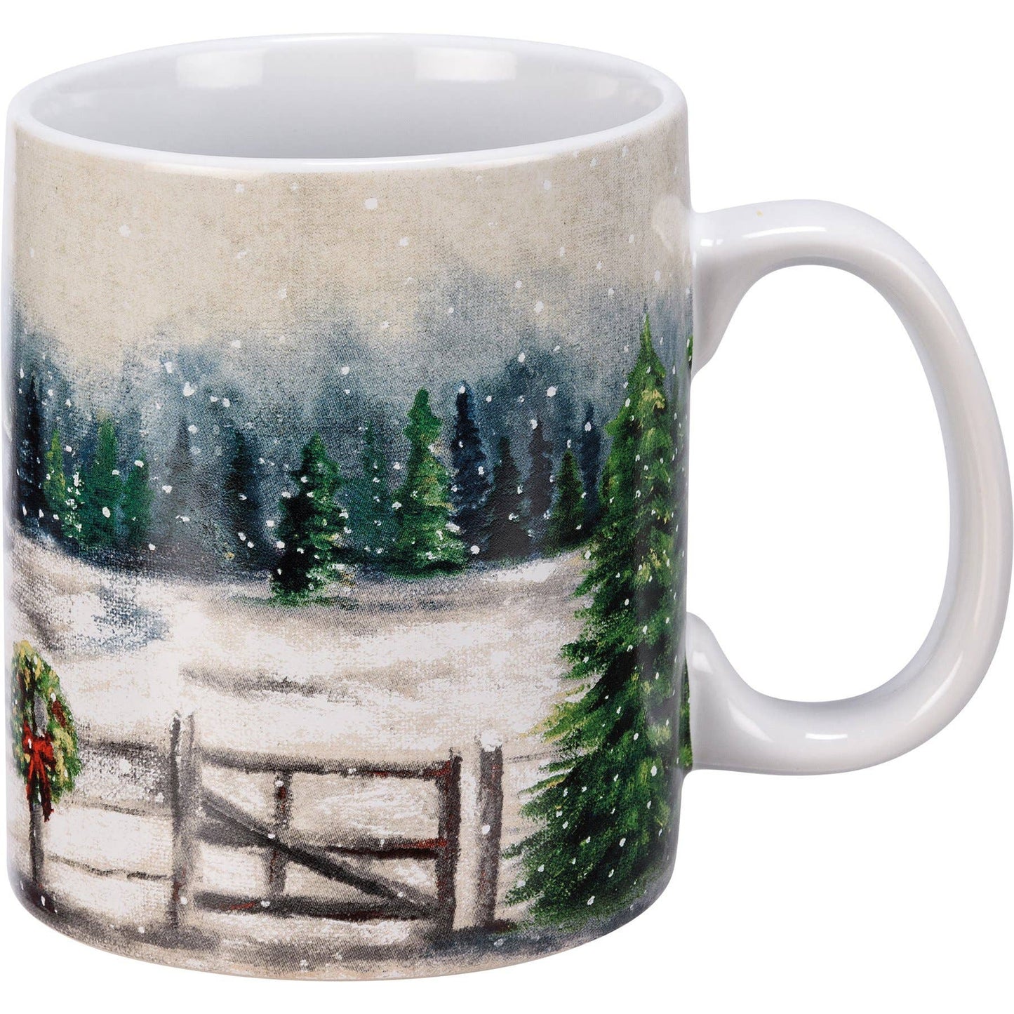 Winter Farm Mug