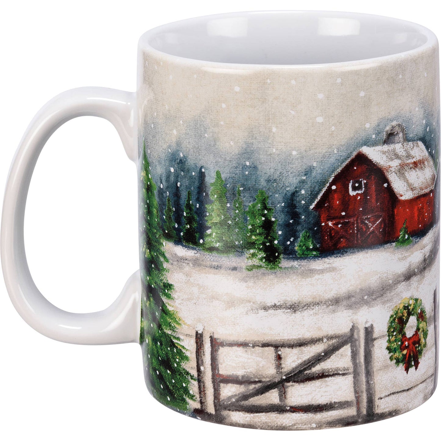 Winter Farm Mug