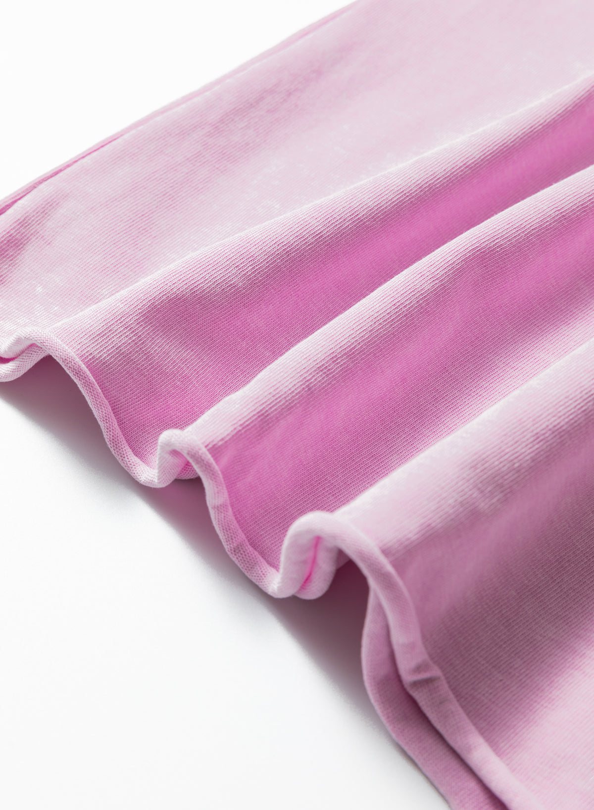 Mineral Wash Drop Shoulder Raw Edge Tee