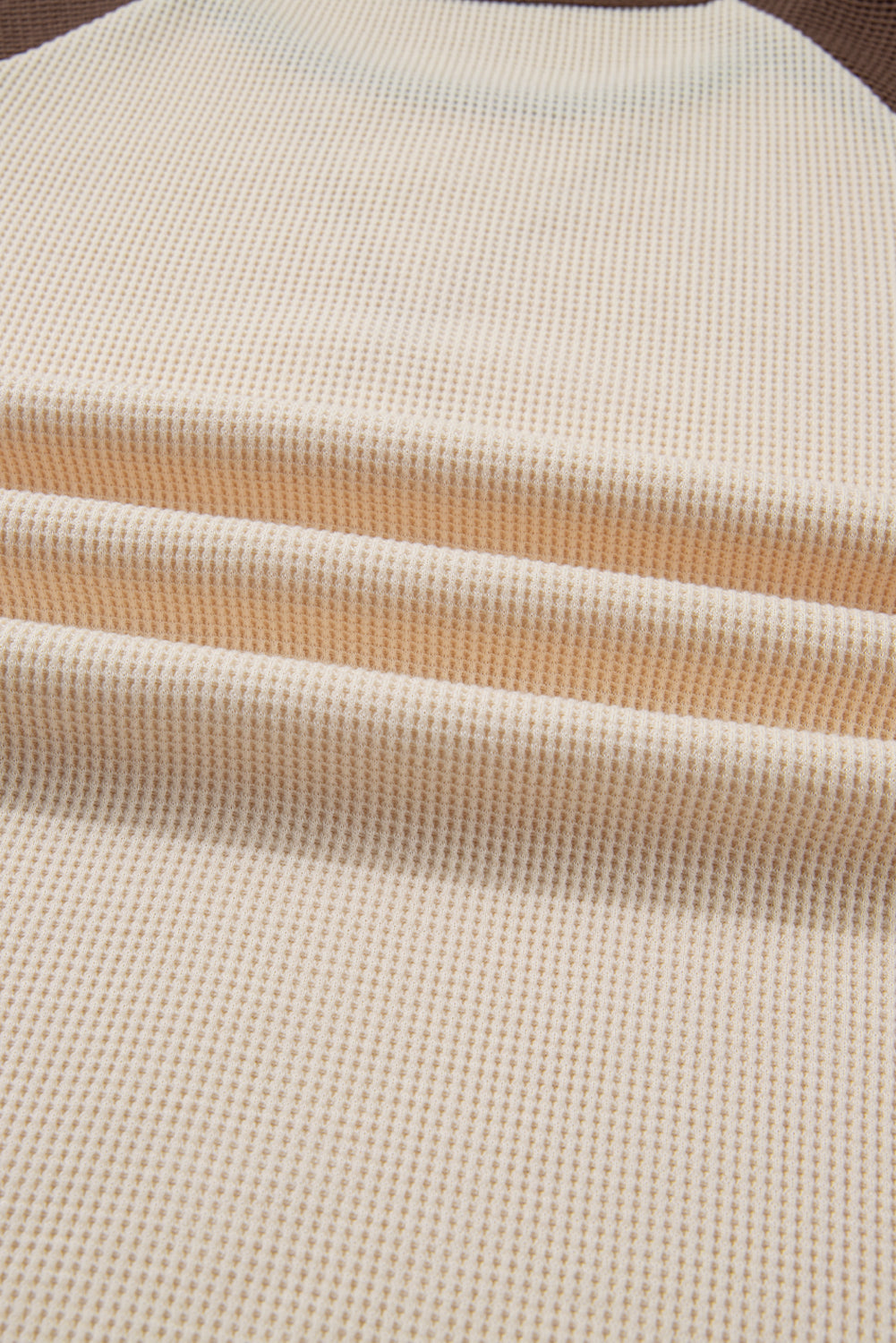 Floral Patchwork Colorblock Long Sleeve Top