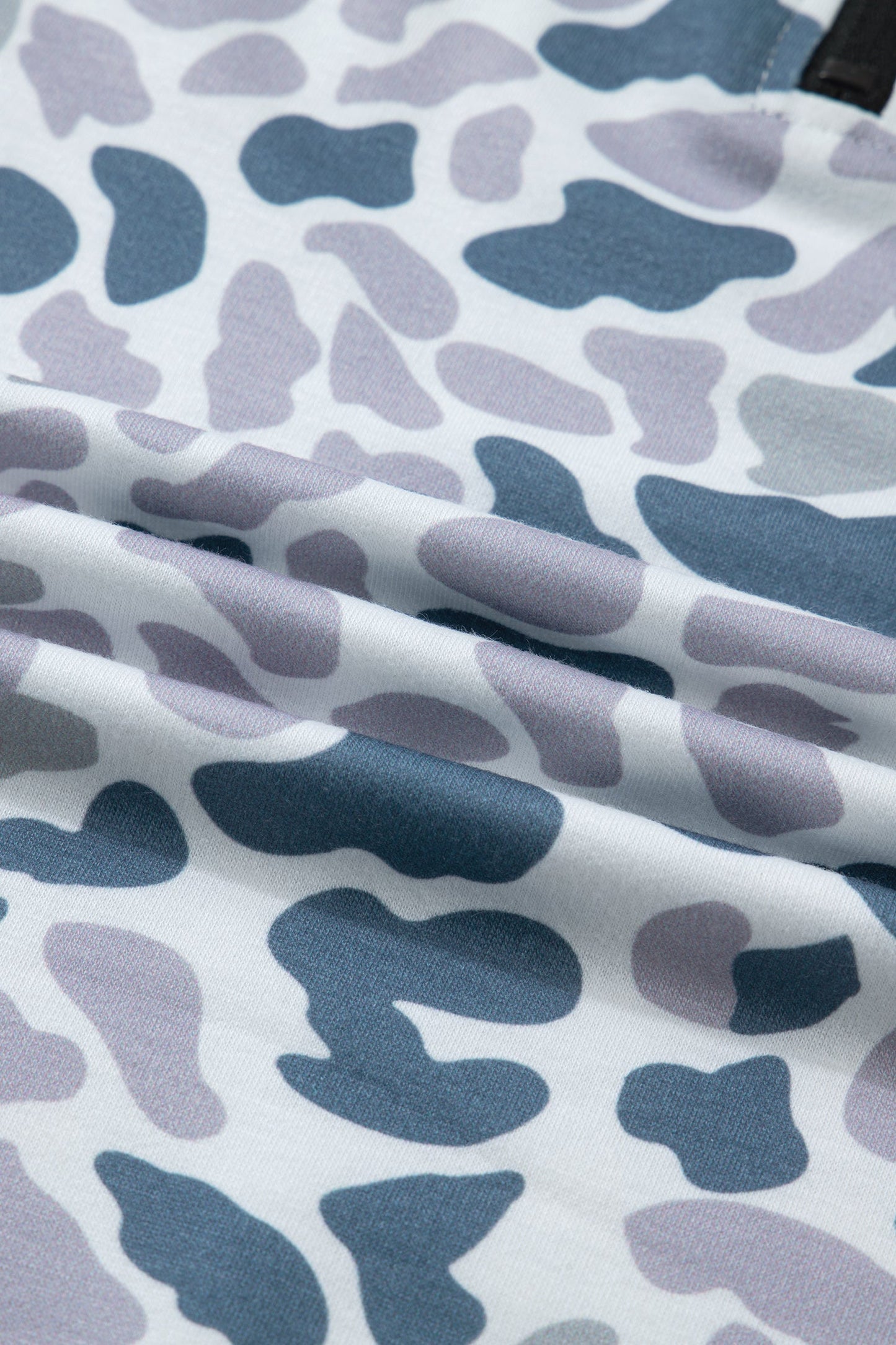 Abstract Camo Polo Collar T-Shirt & Shorts Set