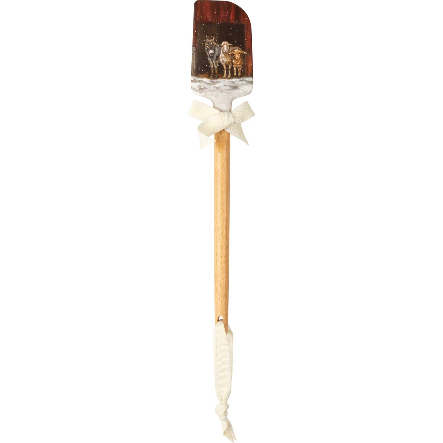 Snowy Farm Family Spatula