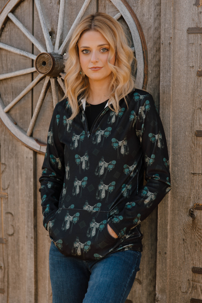 Southwest Saddle Pullover
