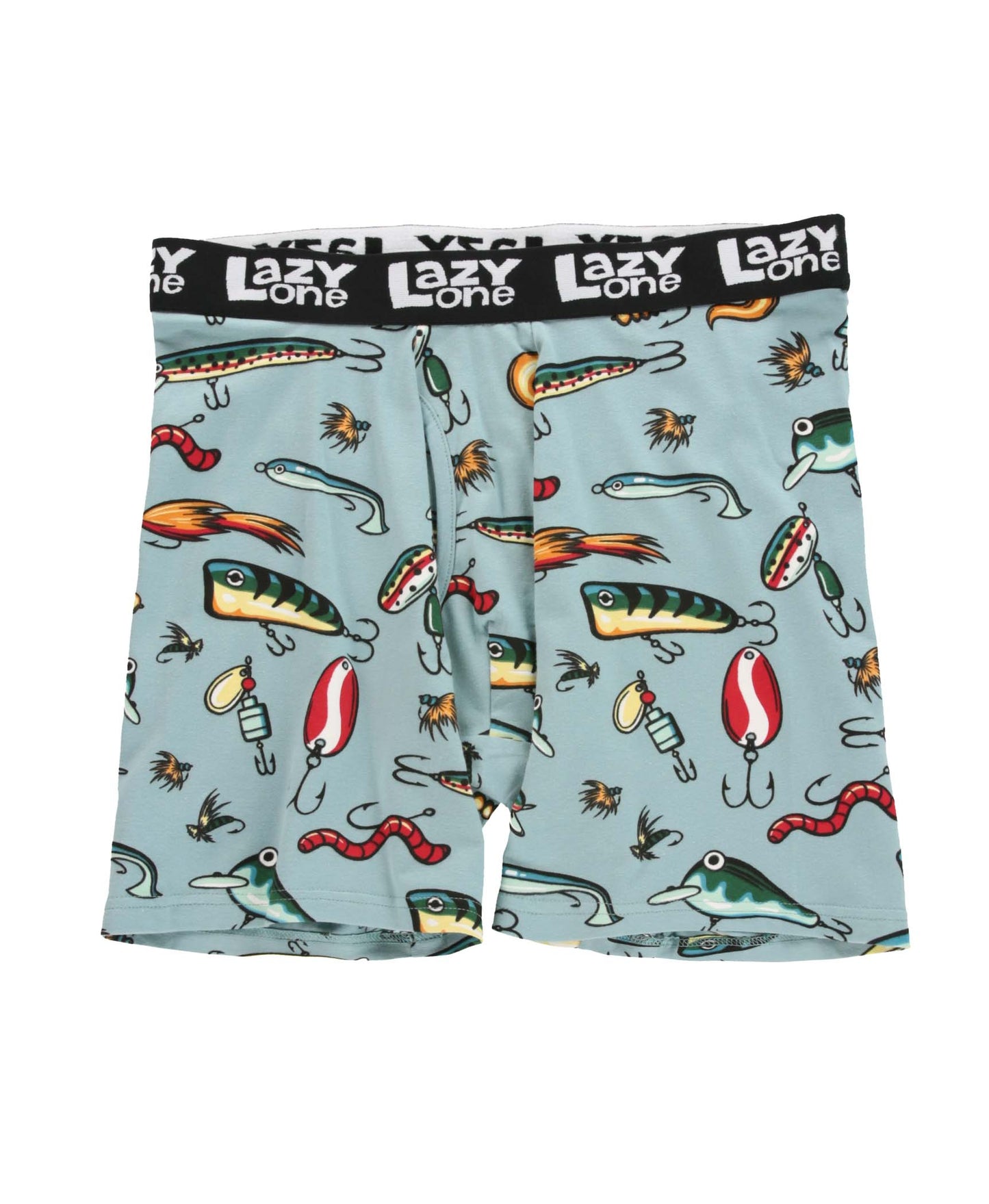 Fishing Lures Boxer Brief by Lazy One