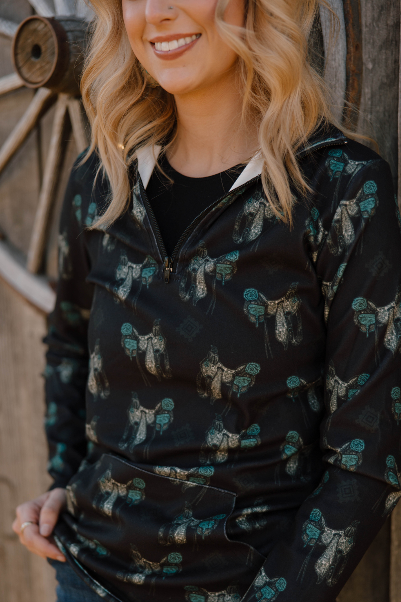 Southwest Saddle Pullover