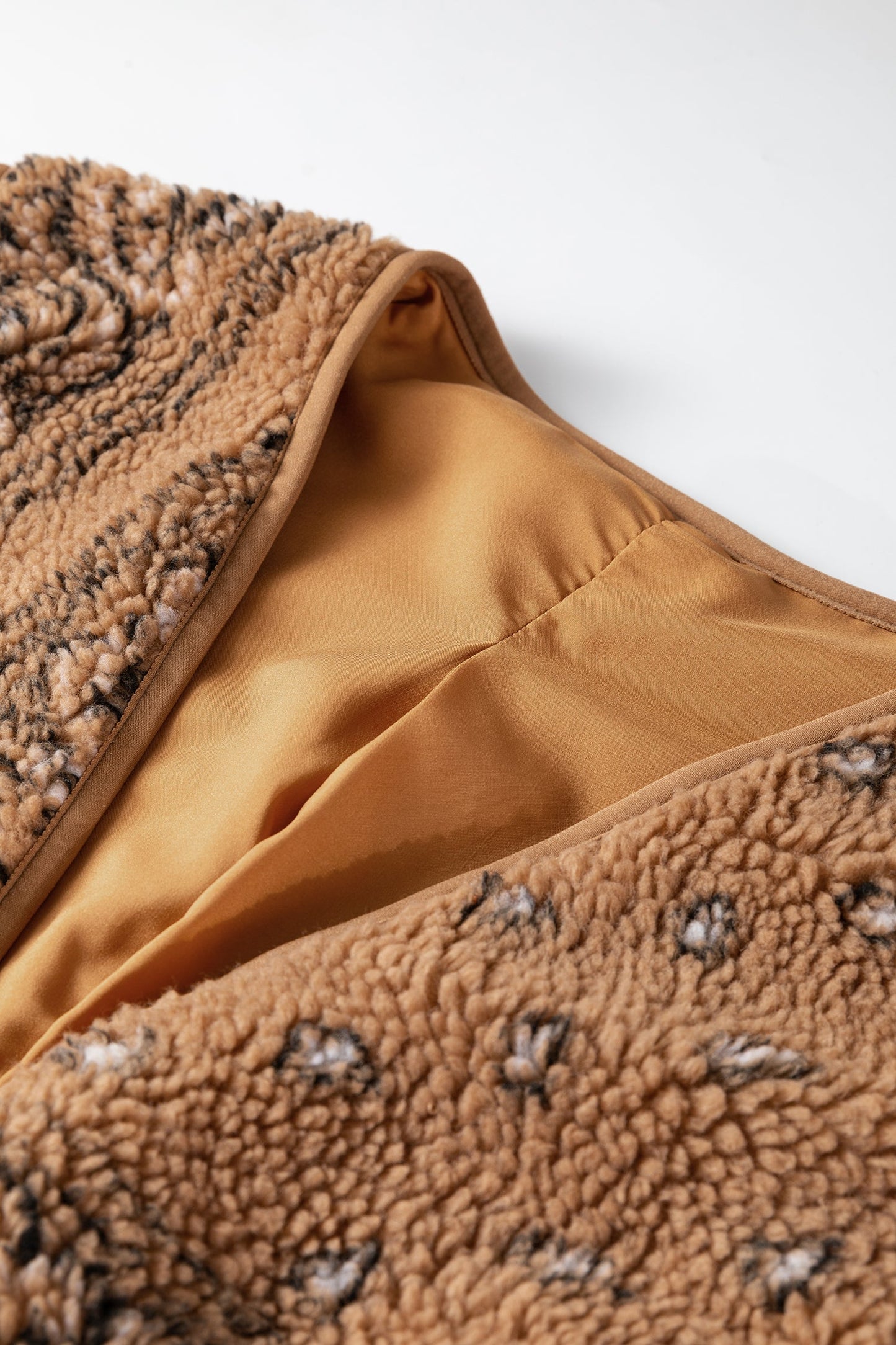 Western Paisley Sherpa Pocketed Vest