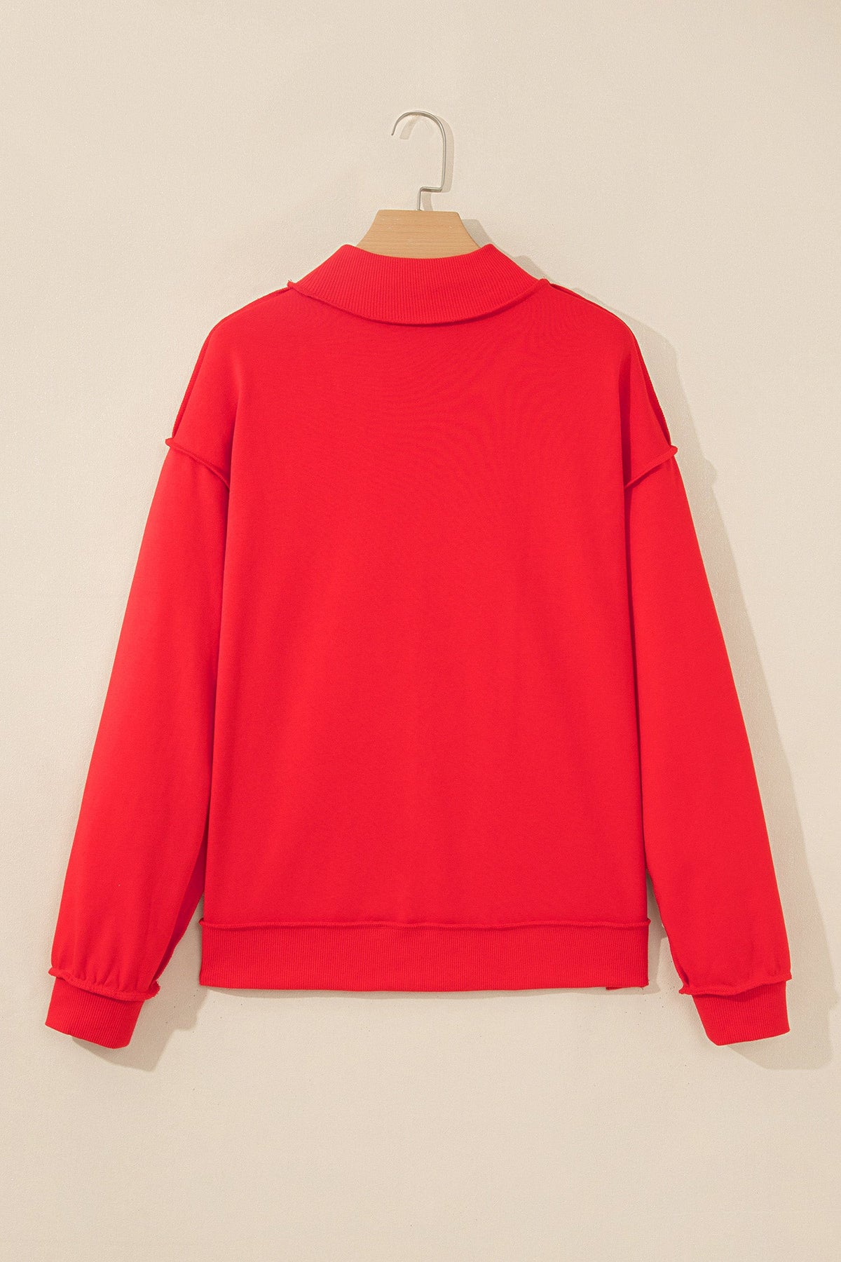 Christmas Merry Letter Print Embroidered Sweatshirt