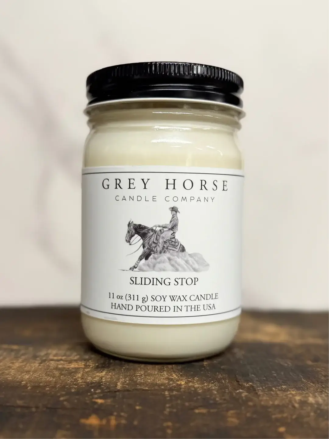 Sliding Stop - Trot It Forward Collection by Grey Horse Candle Co