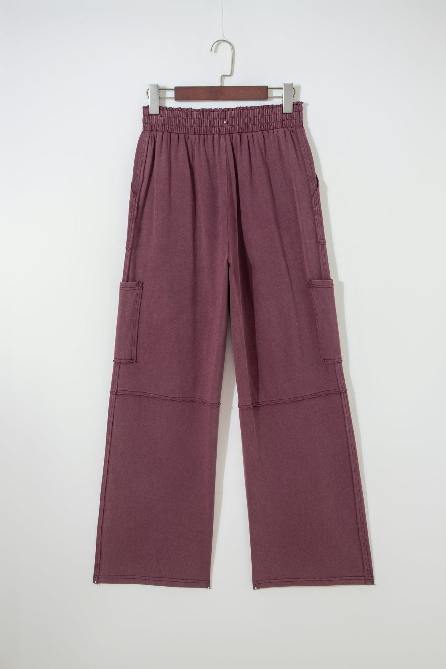 Mineral Wash Cargo Patch Pocket Utility Sweatpants