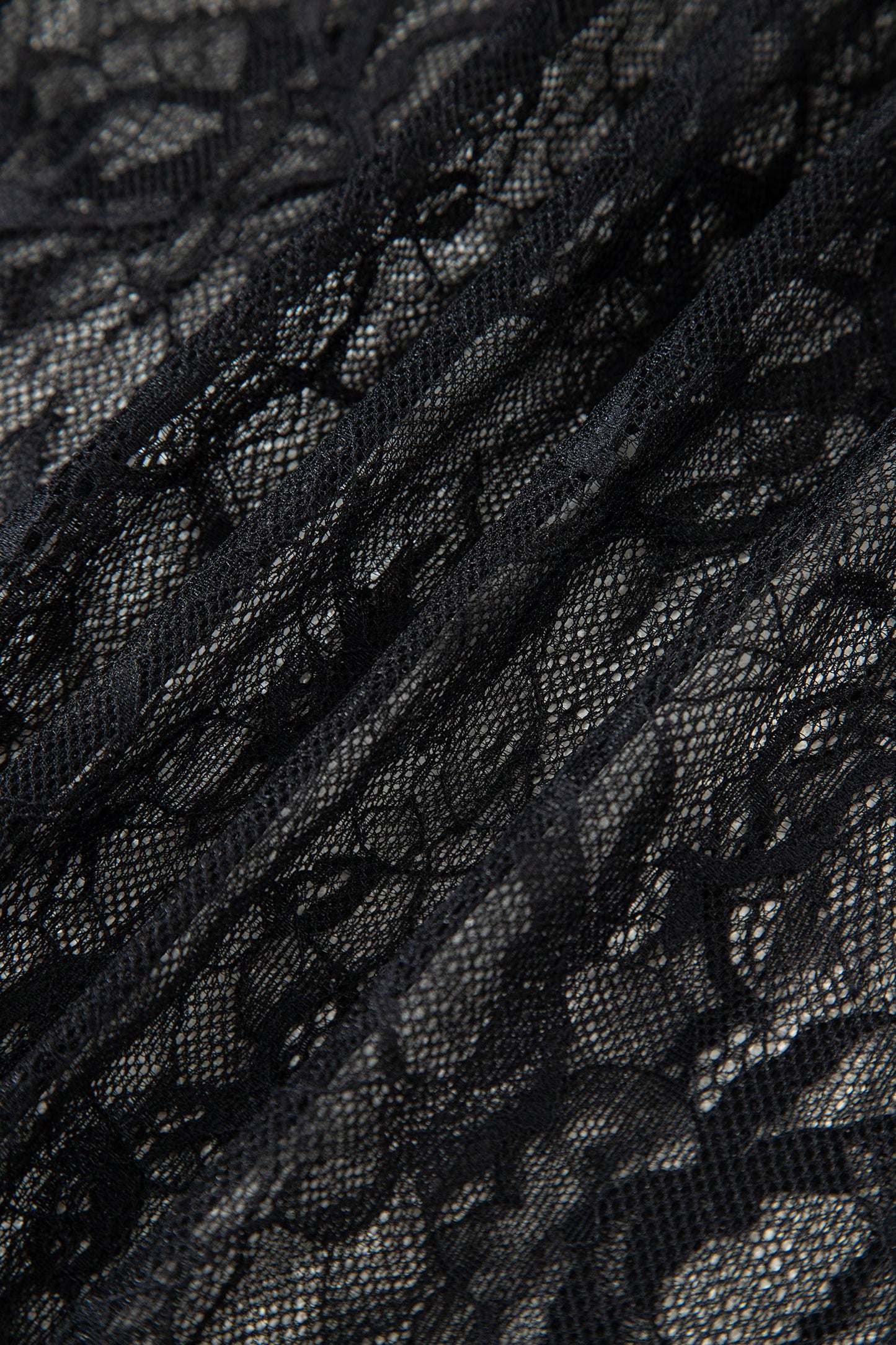 Solid Lace Patchwork Sleeveless Maxi Dress