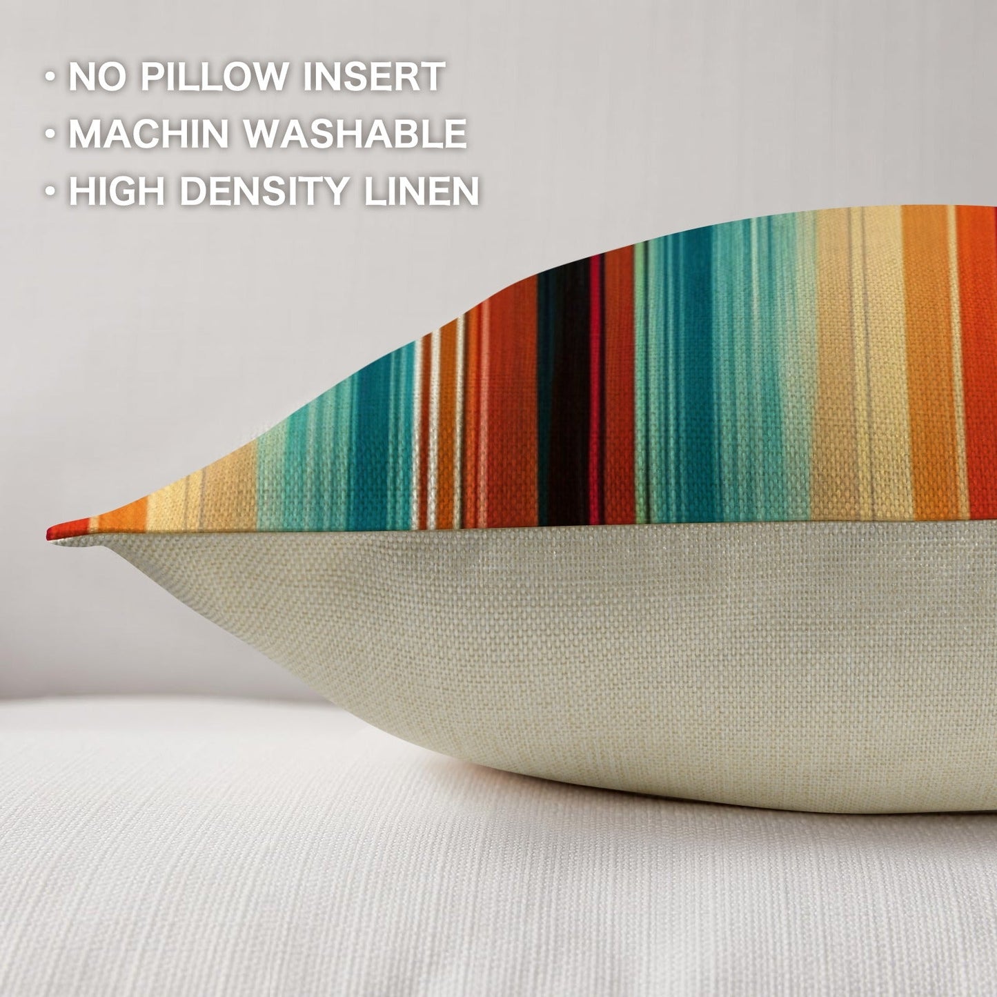 Southwest Serape Pillow Case 18x18" Made in America