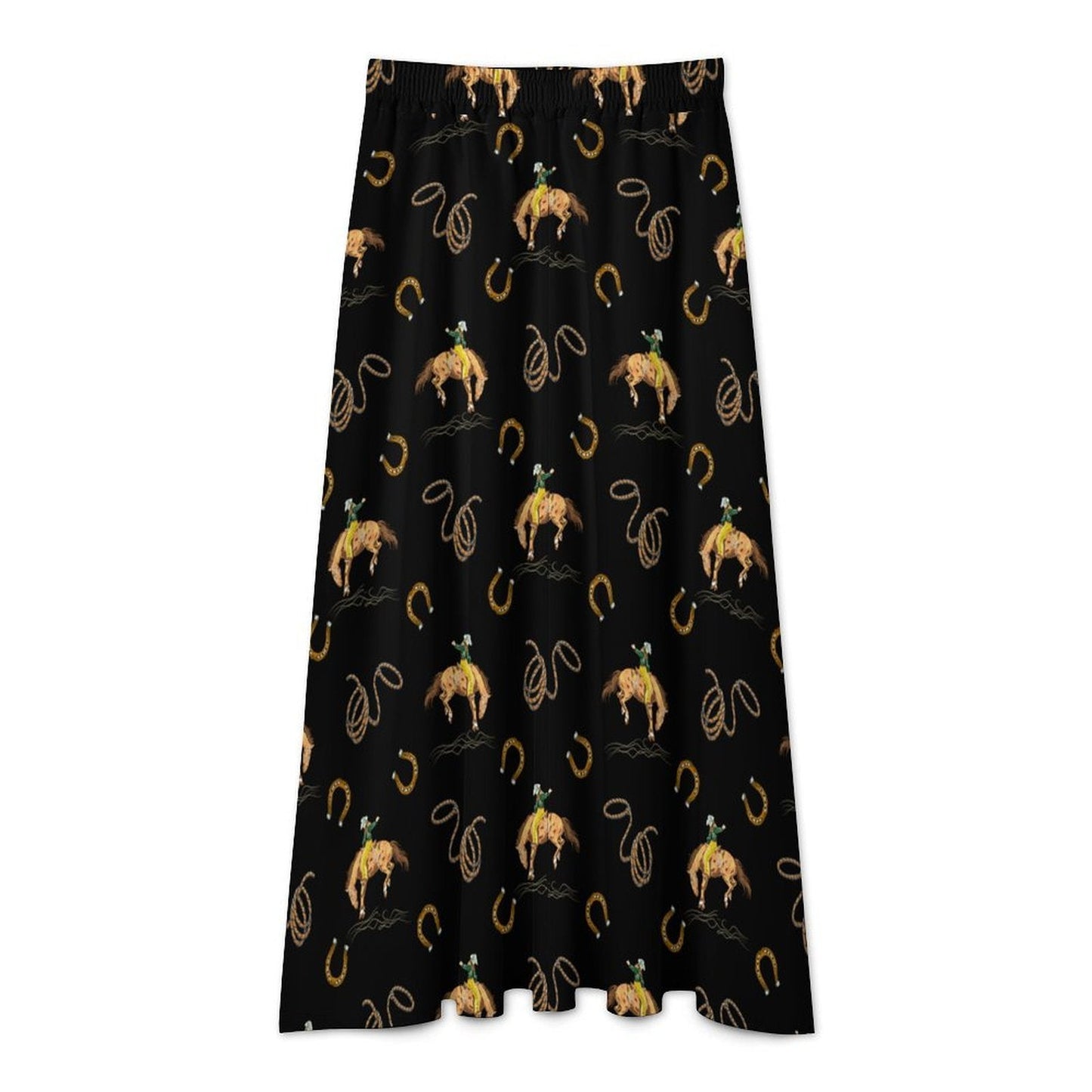 Rodeo Cowboy Midi Skirt