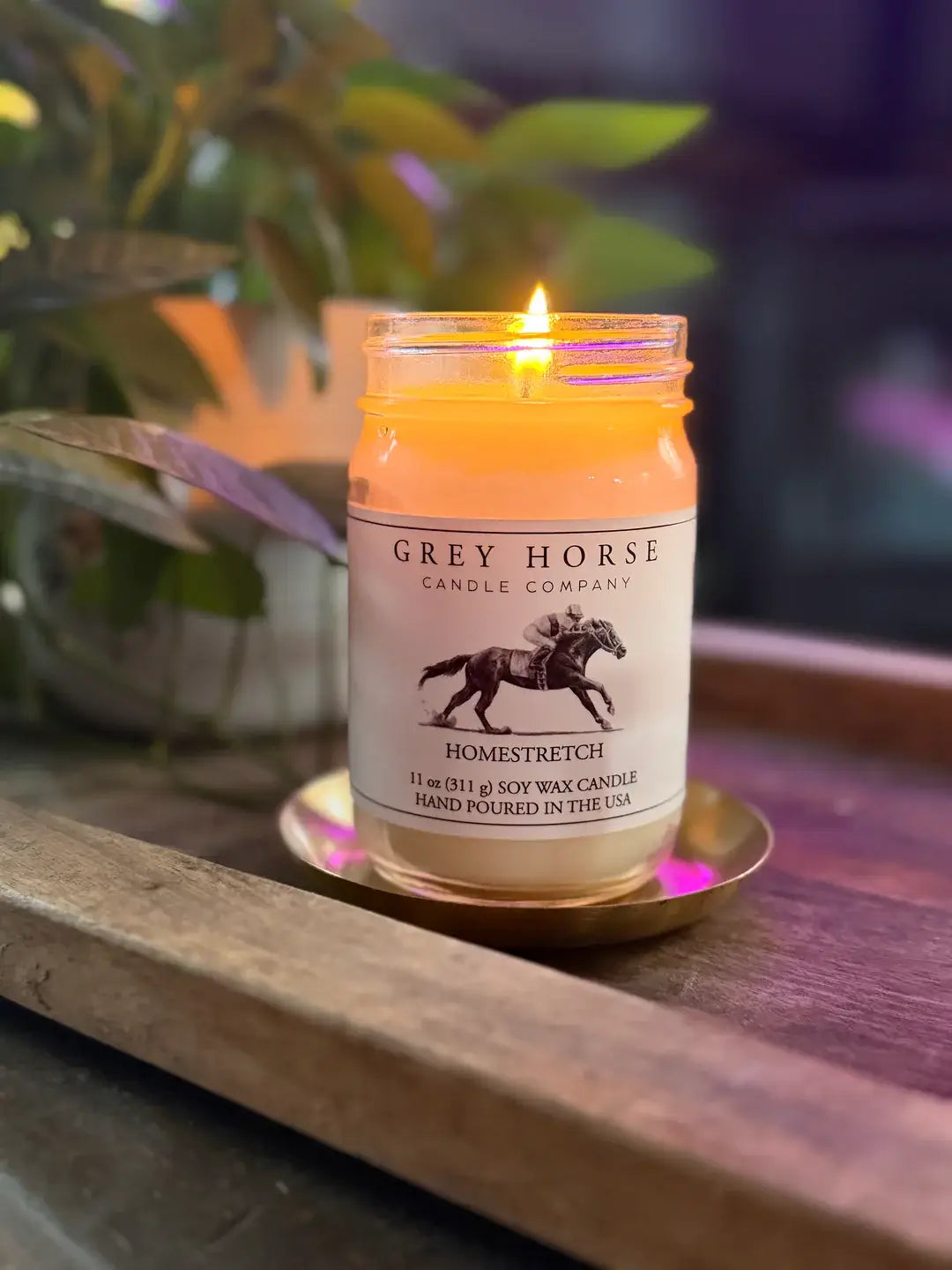 Homestretch - Trot It Forward Collection by Grey Horse  Candle Co