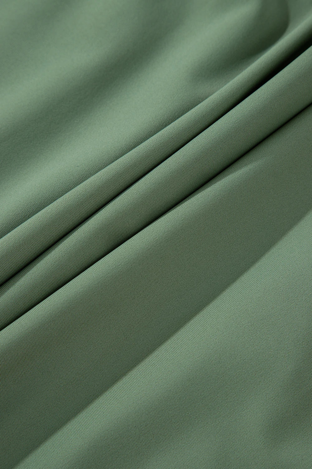 Contrast Trim Ruffle High Waist Swim Dress
