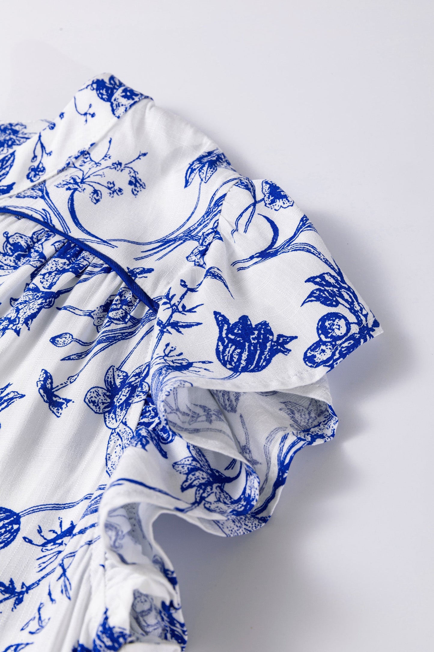 Floral Ruffle Tiered Midi Dress