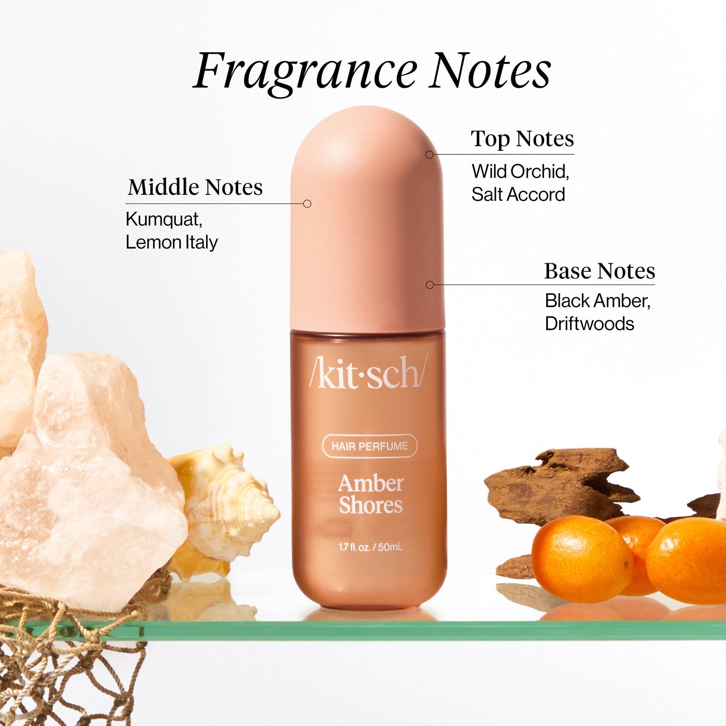 Amber Shores Hair & Body Perfume Mist by Kitsch