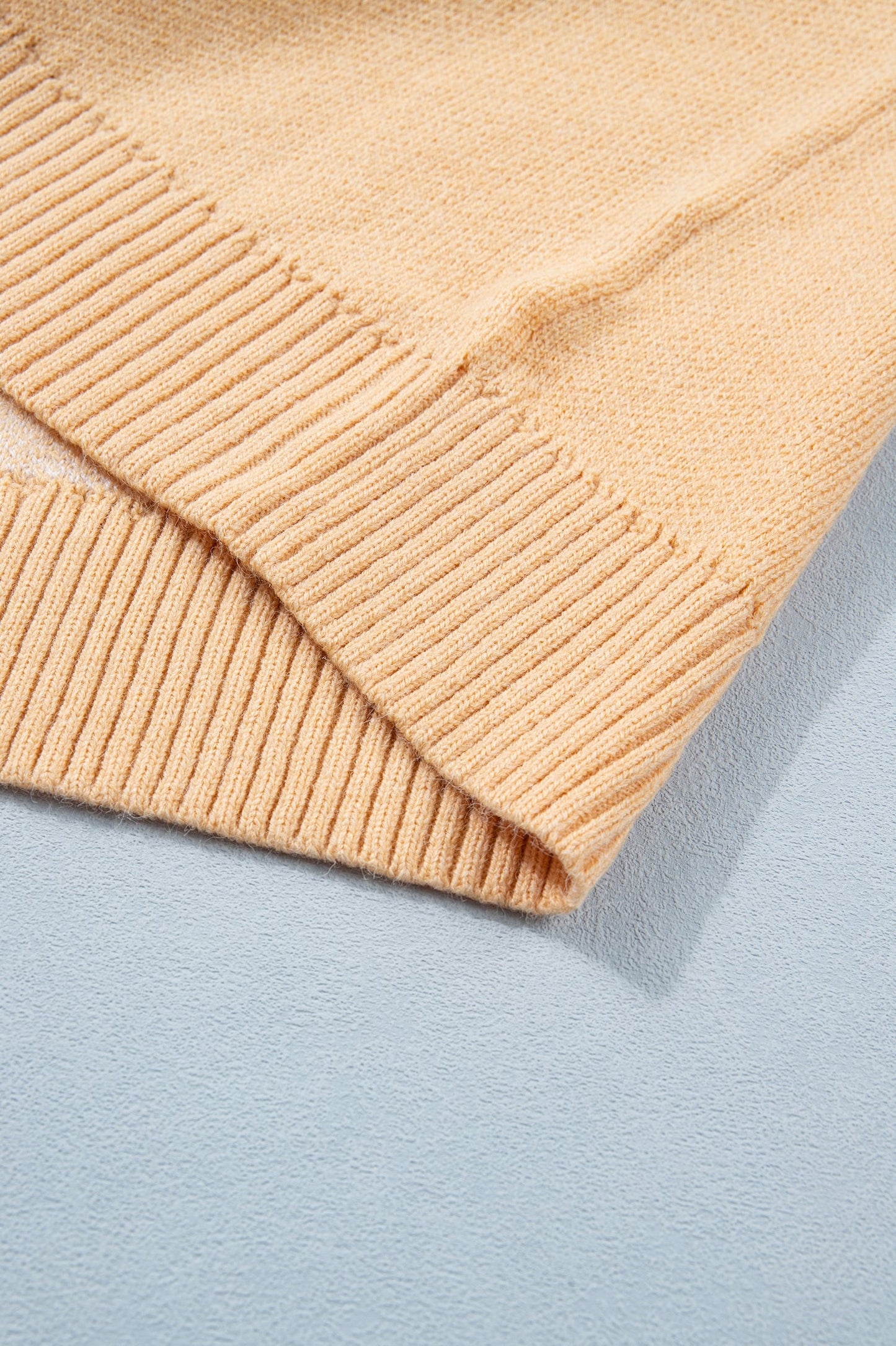 Bow Drop Shoulder Long Sleeve Sweater